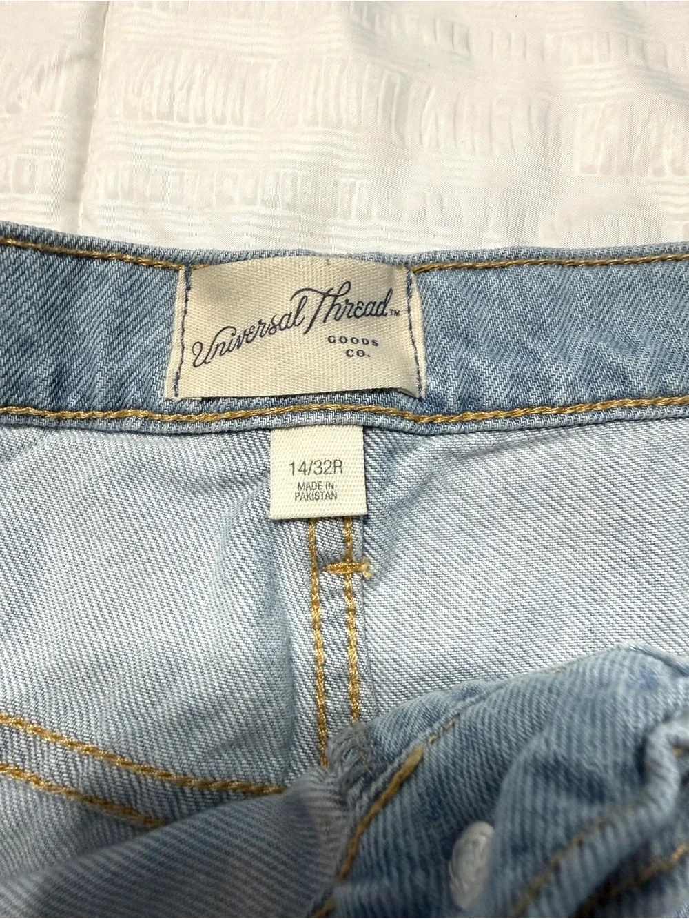 Universal Thread Light Blue Distressed Boyfriend Jeans